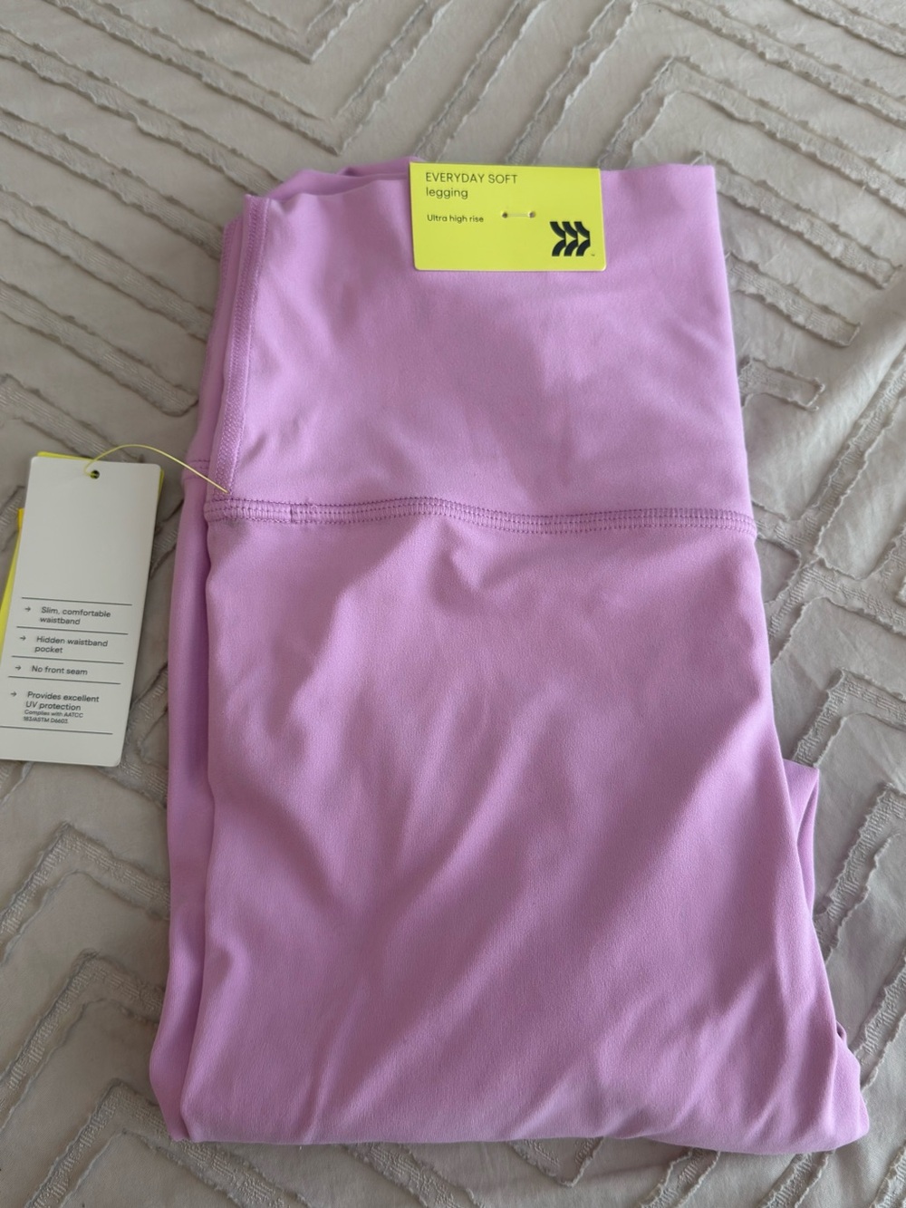 Everyday Soft Legging in Lavender Pink